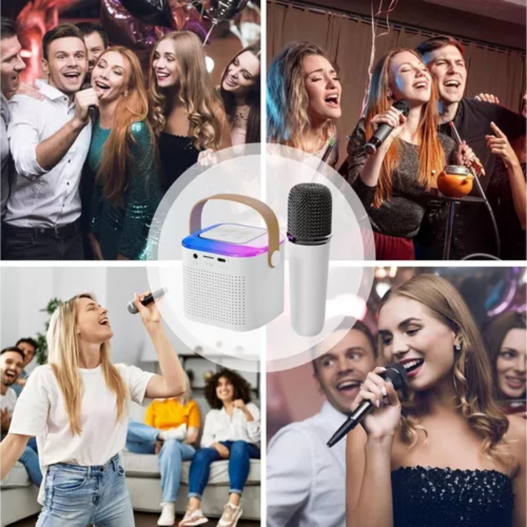 Miniatura 4 de Parlante Bluetooth Con Microfono Karaoke